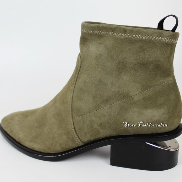 NEW ALEXANDER WANG Kori Suede Bootie - Picture 8 of 9